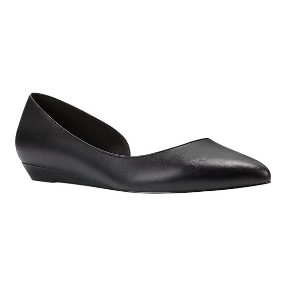 Nine West Women's Saige D'Orsay Slip On Flats Black Size 11 - Picture 1 of 4